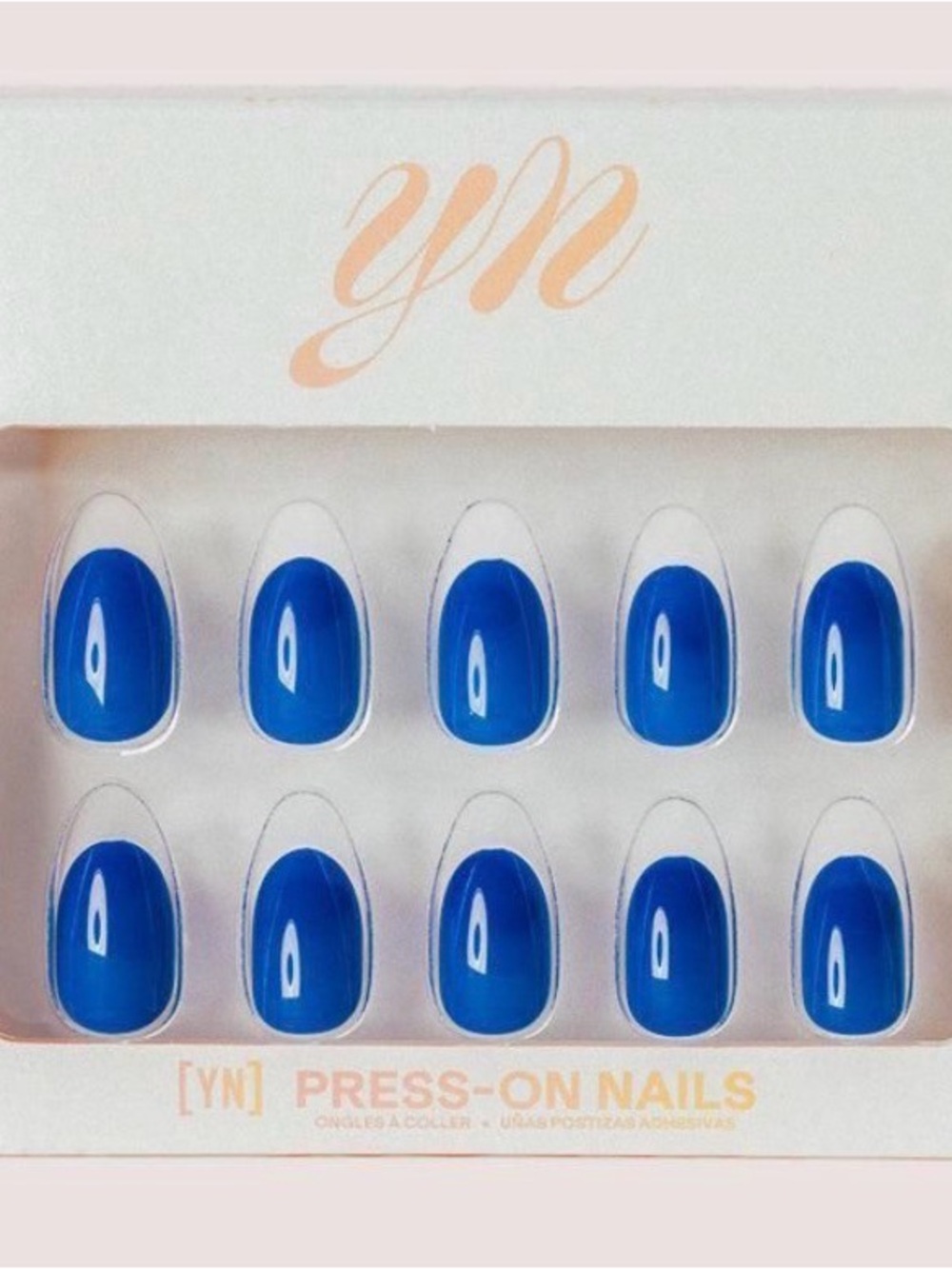 [YN] Glossy Royal Blue Press-On Nails